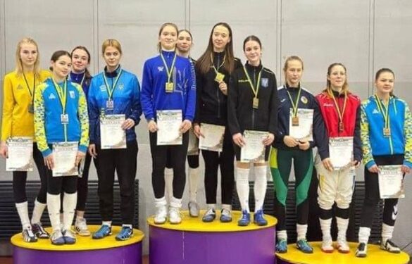 Черкаські фехтувальниці показали високий результат на чемпіонаті України