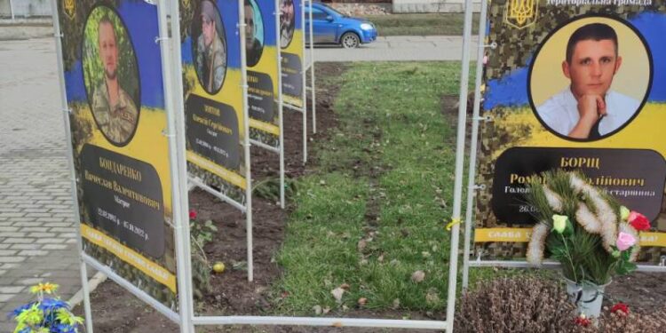 На Одещині з Алеї слави вкрали портрет загиблого захисника