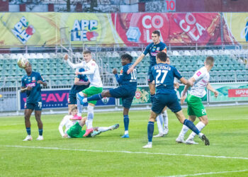 Футбол. «Оболонь» — «Чорноморець» — 1:1 (+огляд матчу та пресконференція)