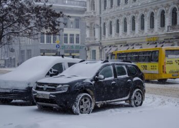 Одесса в снегу (отчаянный фоторепортаж из заснеженного города)