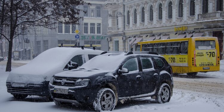 Одесса в снегу (отчаянный фоторепортаж из заснеженного города)