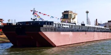 Українське Дунайське пароплавство побудувало другу SLG–баржу