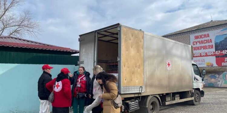 ВПО Арцизької громади отримали допомогу від Товариства Червоного Хреста України