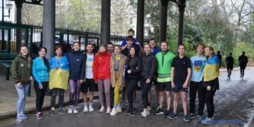 Український ультрамарафонець організував у Парижі благодійний забіг «Біжу за Україну»