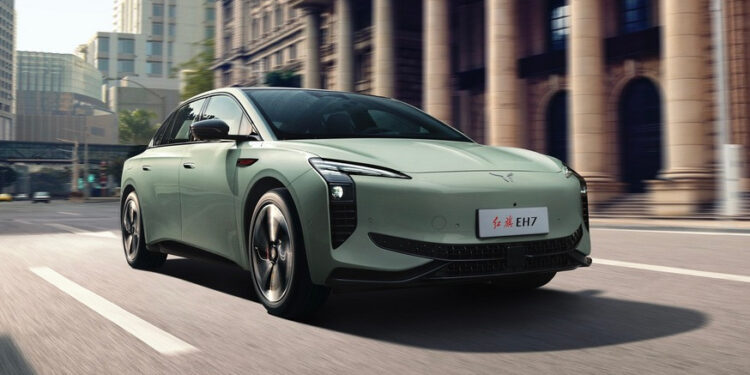 Новый премиальный седан Hongqi EH7 готовится к старту продаж — АВТО НОВОСТИ