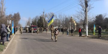 В Арцизькій громаді в останню путь провели полеглого воїна