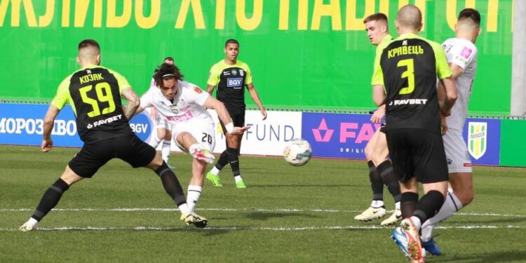 Футбол. «Полісся» — «Чорноморець» — 1:4 (+пресконференція та відеоогляд матчу)