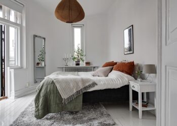Мебель в спальню в скандинавском стиле