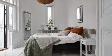 Мебель в спальню в скандинавском стиле