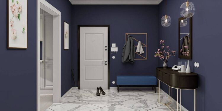 Шпалери блакитного кольору: Додайте свіжості та легкості вашому інтер’єру