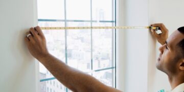 Как измерить окно для римских штор