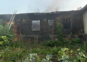 В Ізмаїлі під час пожежі на Пароходній виявлено тіло чоловіка