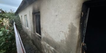 В Ізмаїлі загорівся приватний будинок: господар отримав опіки