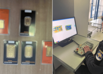 Пасажир рейсового автобуса намагався провезти через КПП «Паланка» шість злитків золота