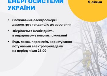 Стан енергосистеми: необхідність в ощадливому використанні зберігається