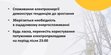 Стан енергосистеми: необхідність в ощадливому використанні зберігається