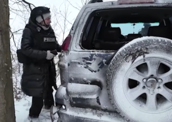 Медійники з Латвії потрапили під атаку російського дрона в Україні