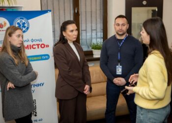 Директорка Департаменту міжнародного співробітництва та протоколу Одеської ОДА Катерина Марченко відвідала БФ «Ваше місто»