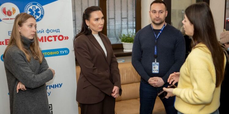 Директорка Департаменту міжнародного співробітництва та протоколу Одеської ОДА Катерина Марченко відвідала БФ «Ваше місто»