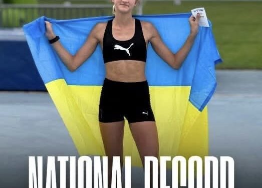 Юна атлетка з Черкащини стала рекордсменкою України