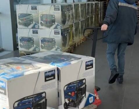 Одещина отримала чергову важливу гуманітарну допомогу — 50 генераторів для громад від Ініціативи співробітництва у Південно-Східній Європі (SECI).