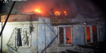 Вночі ворог знов атакував регіон ударними безпілотниками.