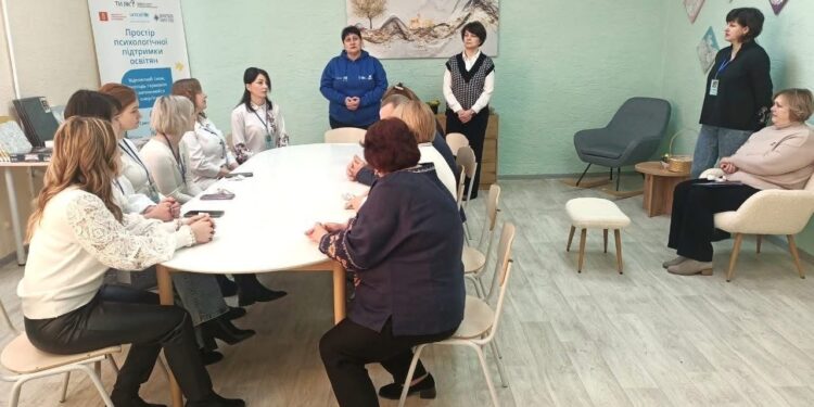 На Одещині продовжується відкриття Просторів психологічного розвантаження для освітян у межах підтримки Всеукраїнської програми ментального здоров’я «Ти як?», ініційованої першою леді України Оленою Зеленською