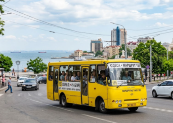 185 маршутка - как идет по Одессе