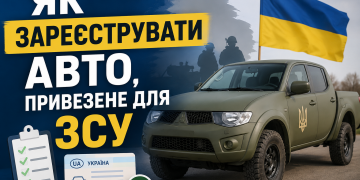 Як зарееструвати авто для ЗСУ