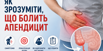 Болить апендецит