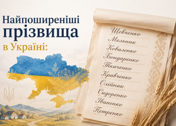 Найпоширеніщі призвища в Україні