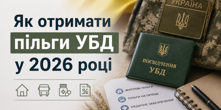 Про пільги УБД - як їх отримати