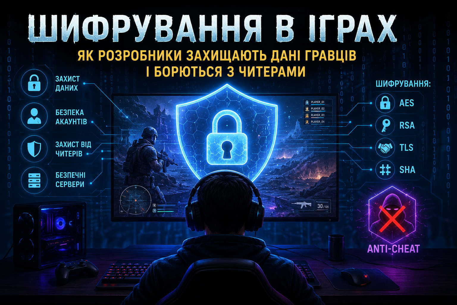 Шифрування в іграх