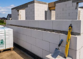 Чому тріскаються стіни з піноблоку і як цього уникнути