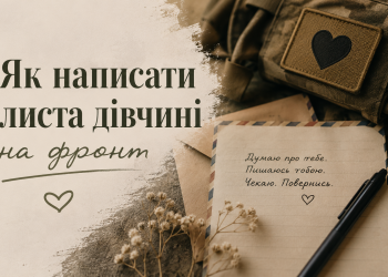 Як написати листа дівчині на фронт