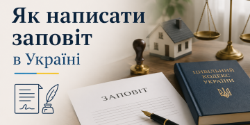 Як написати заповіт