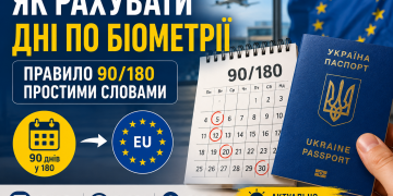 Як рахувати дні по біометрії у 2026 році: правило 90/180 простими словами (мій досвід і реальні кейси)