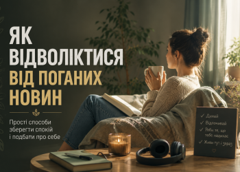 як відволіктись від поганих новин