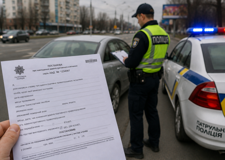 Штрафи ПДР: актуальні штрафи за порушення правил дорожнього руху у 2026 році