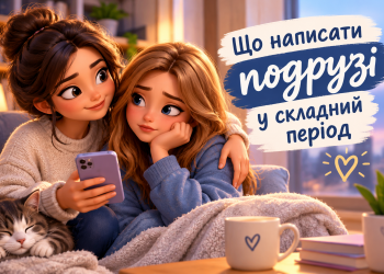 Що написати подрузі у складний період