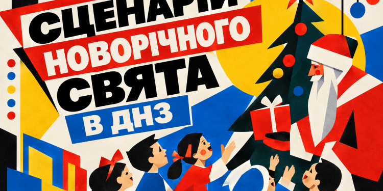 Сценарій новорічного свята в ДНЗ